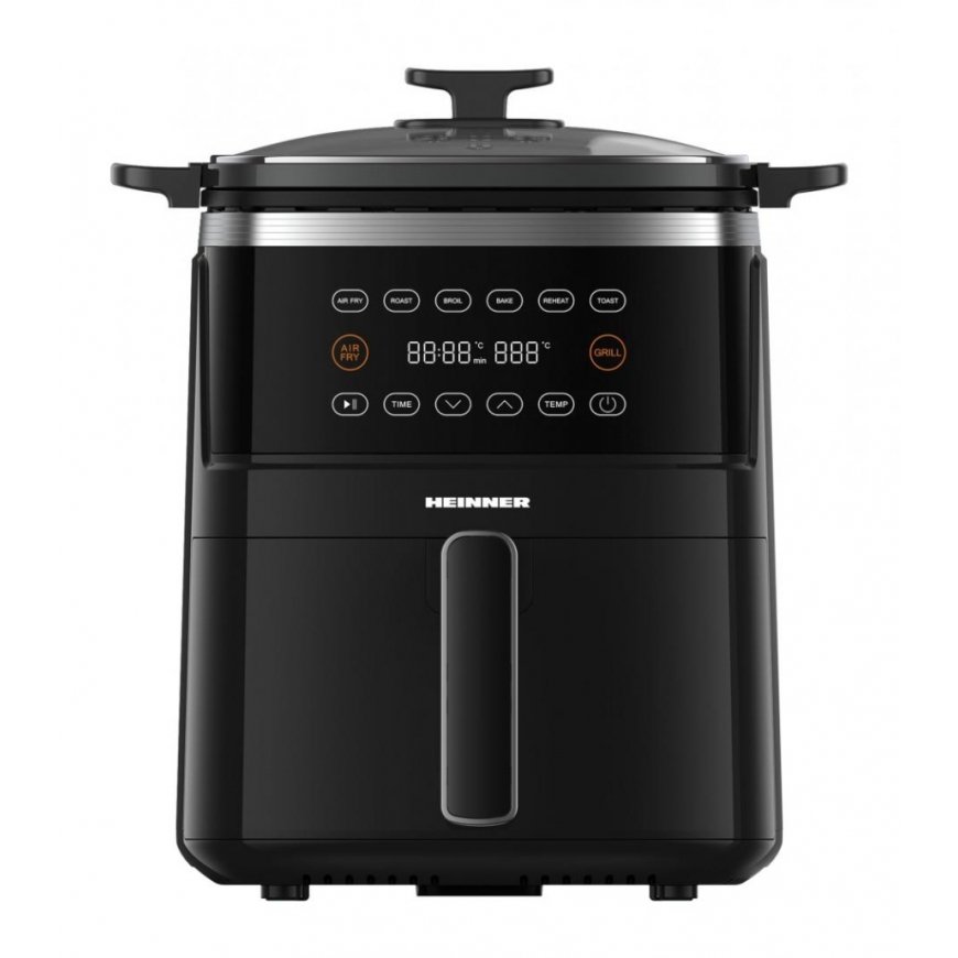 Heinner HAFG-B5BK2600 taukvāres katls Viens 5 L Atsevišķs 2600 W Karstā gaisa fritētājs Melns – 3