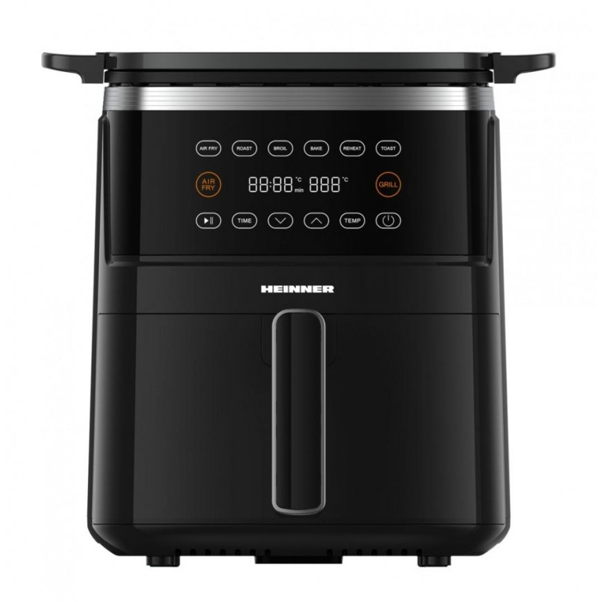 Heinner HAFG-B5BK2600 taukvāres katls Viens 5 L Atsevišķs 2600 W Karstā gaisa fritētājs Melns – 4