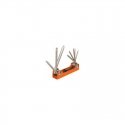 8 in 1 sulankstomas TORX atsuktuvų rinkinys metaliniame korpuse. T9-10-15-20-25-27-30-40 Truper®