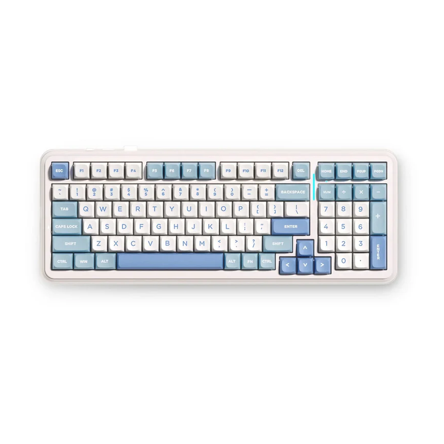 MCHOSE K99 V2 - US Layout - Icy Creamsicle - Sky Blue Wireless Gaming Keyboard