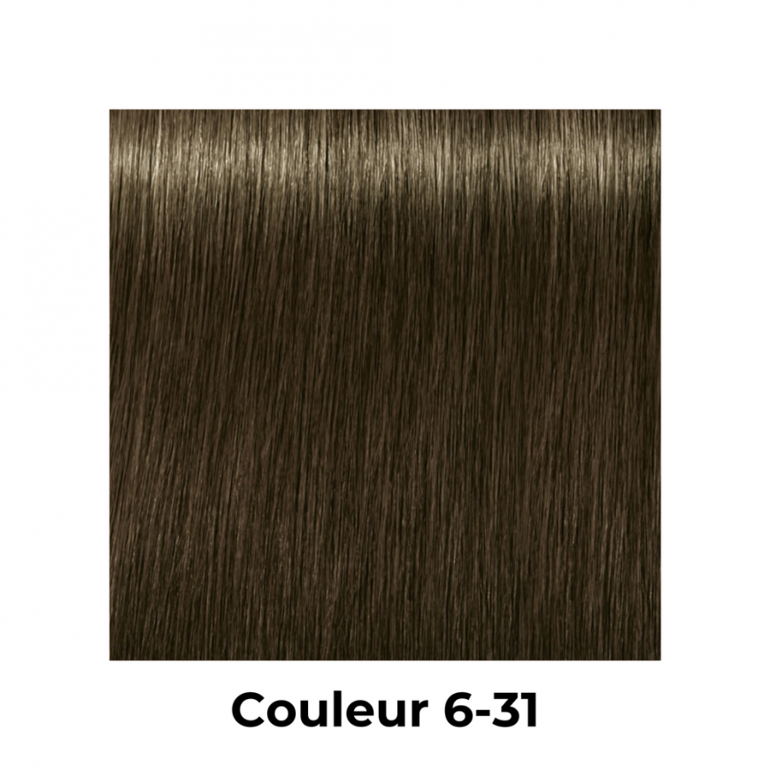 Краска для волос Schwarzkopf Professional Igora Zero Amm 60 мл - 6-31 | Тёмный блондин матовый шенкель