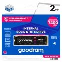 Goodram PX700 SSD SSDPR-PX700-02T-80 SSD diskdzinis 2 TB M.2 PCI Express 4.0 NVMe 3D NAND Goodram PX700 SSD SSDPR-PX700-02T-80 SSD diskdzinis 2 TB M.2 PCI Express 4.0 NVMe 3D NAND