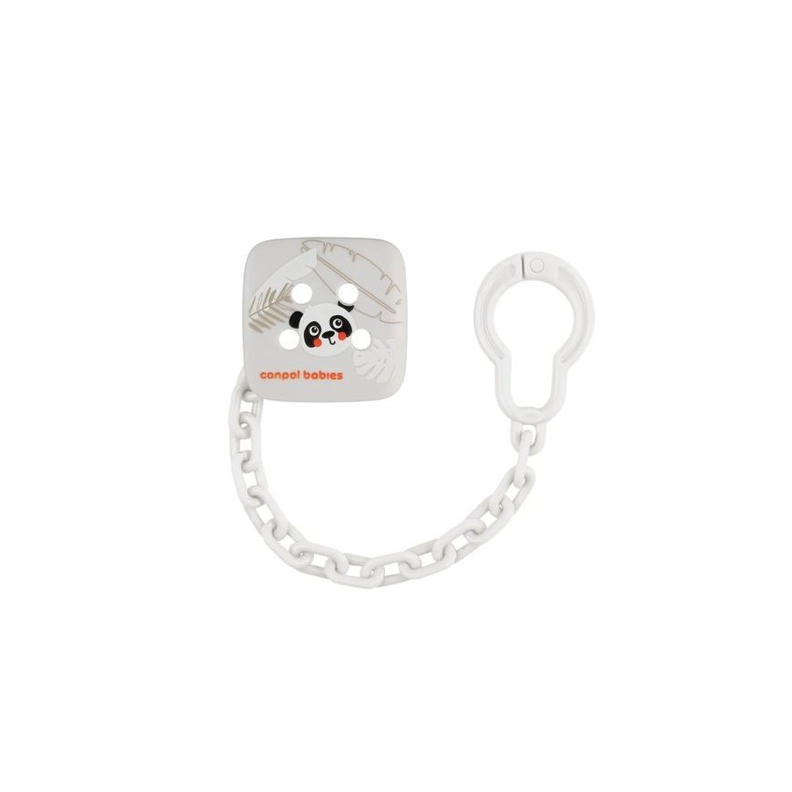 CANPOL BABIES Pacifier Holder BabiesBoo, 2/439_whi – 2