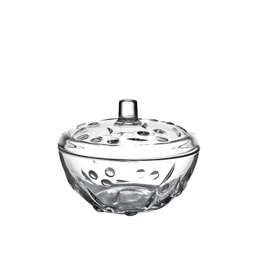 Banquet stikla saldumu trauks ar vāciņu 14cm "Perla"