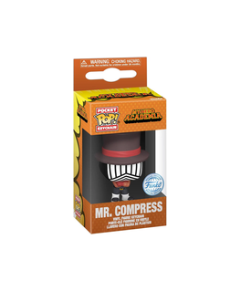 FUNKO POP! Брелок: My Hero Academia - Мистер Компресс, 10 см