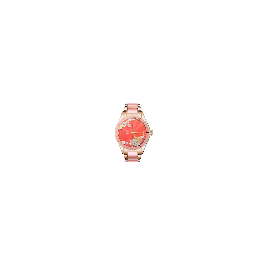 Smartwatch Rubicon RNCE82, Rožinio aukso spalvos