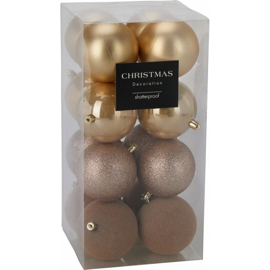 Mondex 16 Christmas Baubles Set (5 cm) 16 pcs.
