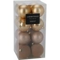Mondex 16 Christmas Baubles Set (5 cm) 16 pcs. Mondex 16 Christmas Baubles Set (5 cm) 16 pcs.
