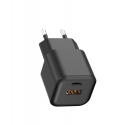 Setty wall charger USB-A + USB-C 35W LSGaN-AC-351 black Setty wall charger USB-A + USB-C 35W LSGaN-AC-351 black