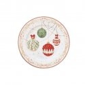 Regular dessert plate, 19 cm, cream porcelain Regular dessert plate, 19 cm, cream porcelain