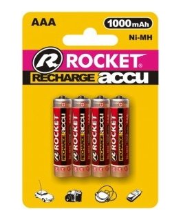 ROCKET 341340 батарейка Перезаряжаемая батарея AAA Никель-металл-гидридный (NiMH)