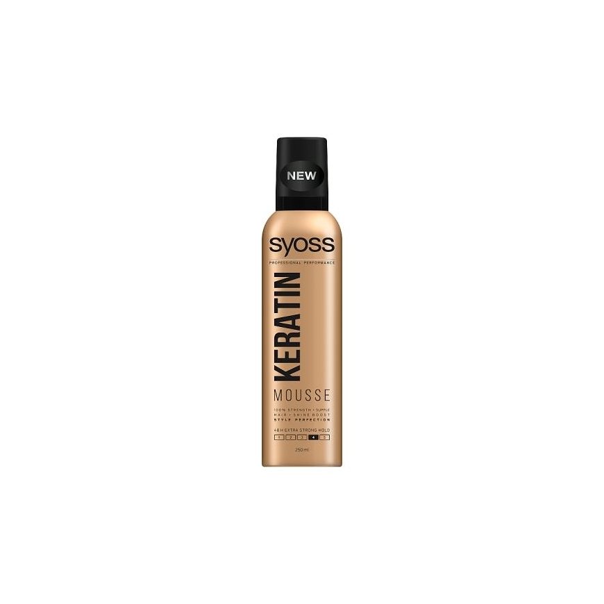 Syoss keratiinihiusvaahdot, 250 ml