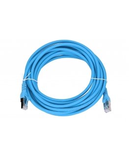 Extralink EX.6587 verkkokaapeli Sininen 5 m Cat6a SF/UTP (S-FTP)
