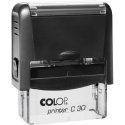 COLOP Printer C30 Stamp, black body, blue pad COLOP Printer C30 Stamp, black body, blue pad
