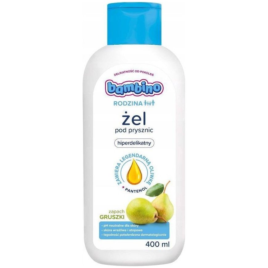 Bambino Kriaušių šeimos itin švelni dušo želė 400ml – 2