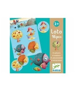 Lotto Djeco Loto Game - 4 Seasons (DJ08123)