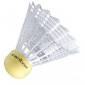 Carlton C100 sünteetilised badmintoni skrajukesed, 6tk, keskmine. Carlton C100 sünteetilised badmintoni skrajukesed, 6tk, keskmine.