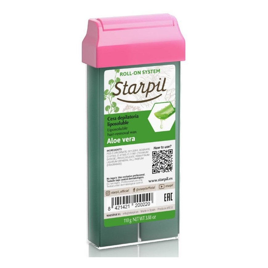 Vaškikasetissa Starpil Roll-On Aloe Vera Fruit alavihalla, 110 g – 2