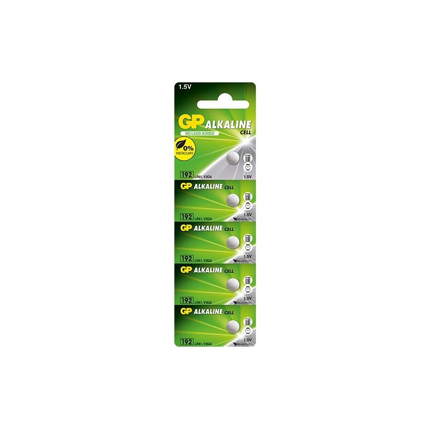 GP Batteries Alkaline Cell 192F Kertakäyttöinen akku SR41 Alkali