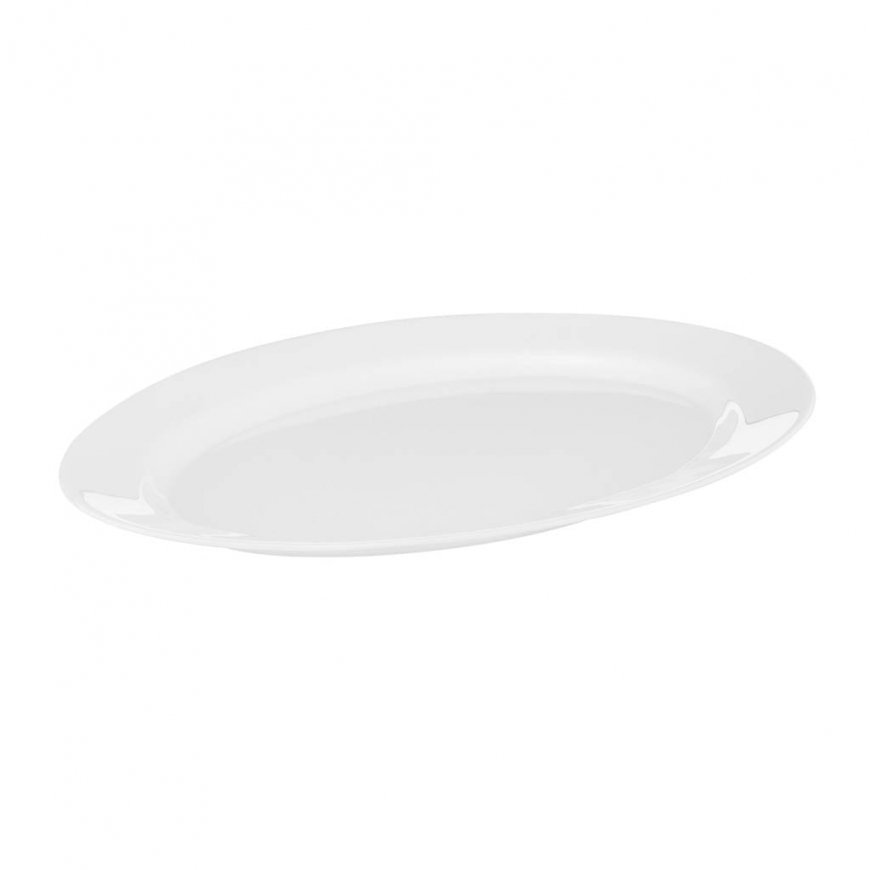 Kohokuvioitu lautanen reunalla Basic 35 x 25 cm AMBITION – 2