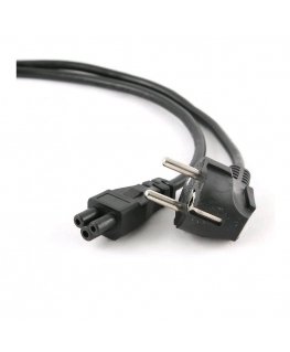 C-TECH power cable 220/230V power supply, curved, VDE, 2m
