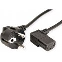 C-TECH power cable 220/230V power supply, curved, VDE, 2m C-TECH power cable 220/230V power supply, curved, VDE, 2m