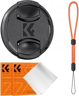 K&F Concept 52MM Lens Caps Kit with LOGO