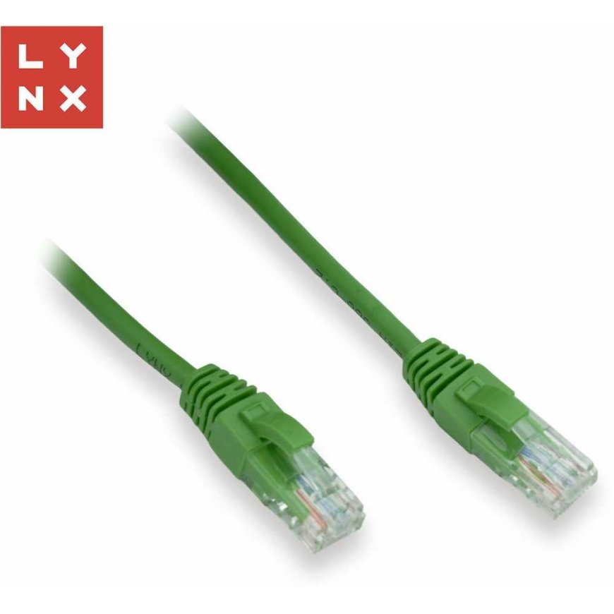 LYNX UTP patch cable Cat5e, PVC, CCA, 7m, black