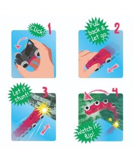 Trendhaus Kaskadininkų automobilis (1 vnt., 4 dizainai)
