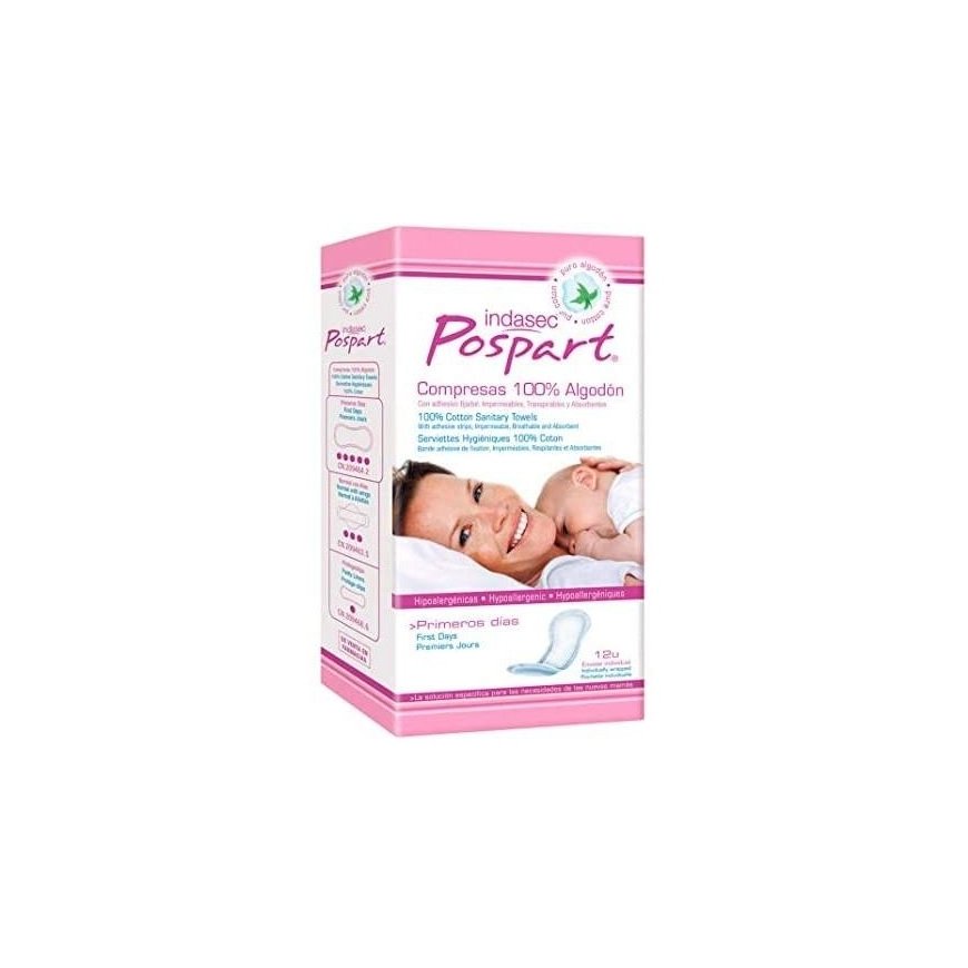 "Indasec" women's hygiene pads with wings, 10 pcs – 2