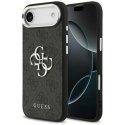 GUESS kott iPhone 17 Air GUHCP17MP4G4SMCK (4G PU nahast kott Big 4G ja klassikalise logoga ning hõbedane metallkaamera raam) mus GUESS kott iPhone 17 Air GUHCP17MP4G4SMCK (4G PU nahast kott Big 4G ja klassikalise logoga ning hõbedane metallkaamera raam) mus