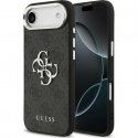 GUESS-kuori IPHONE 17 Air GUHCP17MP4G4SMCK (4G PU-nahkakuori, jossa suuri 4G ja klassinen logo sekä hopeinen metallinen kamerake GUESS-kuori IPHONE 17 Air GUHCP17MP4G4SMCK (4G PU-nahkakuori, jossa suuri 4G ja klassinen logo sekä hopeinen metallinen kamerake