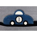 Blue Rug TINIES TOWN color blue 80x150 Hakano Blue Rug TINIES TOWN color blue 80x150 Hakano