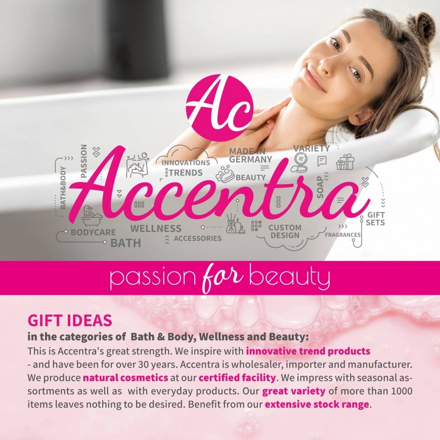 ACCENTRA GEL dušam 200 ml SKAISTUMA