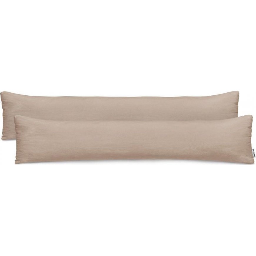 DecoKing Cushion Cover CAPPUCCINO fi20x145*2