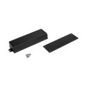 Plastikpakk Kradex Z51U must 154x49x27mm Plastikpakk Kradex Z51U must 154x49x27mm