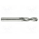 Cobalt drill bit for metal, 4.5 mm, HSS-Co PZ, short, ALPEN [0092100450100]