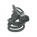 230 V extension cable, C13 - C14, 5 m, VDE certified, black, with logo 230 V extension cable, C13 - C14, 5 m, VDE certified, black, with logo