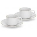 Fissman Cups with Saucers 100 ml / 4 pcs Floree (porcelain) Fissman Cups with Saucers 100 ml / 4 pcs Floree (porcelain)
