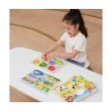 Viga Toys Montessori puinen palapeli 2in1 hahmot Kasvikset Viga Toys Montessori puinen palapeli 2in1 hahmot Kasvikset