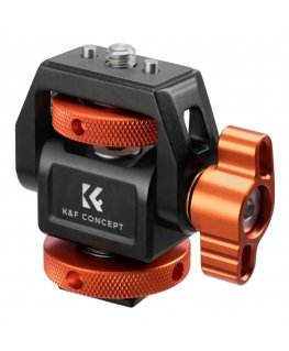 Kampf Xxx_Neomounts Neomounts K&F Concept MS-42 monitoru turētāja stiprinājums – oranžs un melns