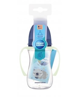 CANPOL BABIES Бутылочка против колик 240 мл EasyStart Sleepy Koala, 35/237_blu