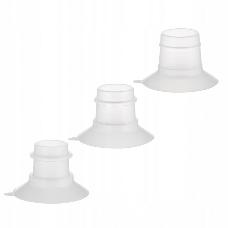 CANPOL BABIES spare funnel set for MilkShell breast pump, (19, 21, 24 mm), 20/114