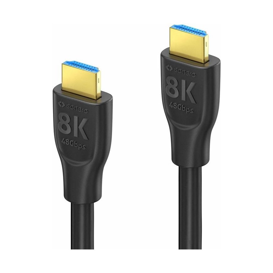 C-Tech C-TECH HDMI 2.1 -kaapeli, 8K@60Hz, M/M, 1m – 2