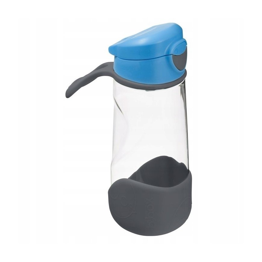 b.box - Tritan sports bottle for kids, with a spout 450 ml | Blue slate – 2