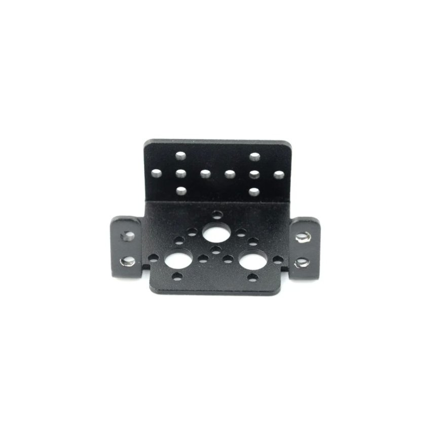 Aluminum Servo Holder Feetech FK-MB-001 - juodas