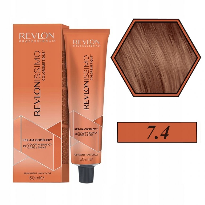 Revlon Revlonissimo Colorsmetique Hair Dye 60ml - 4.7MN | Medium Neutralizing Red
