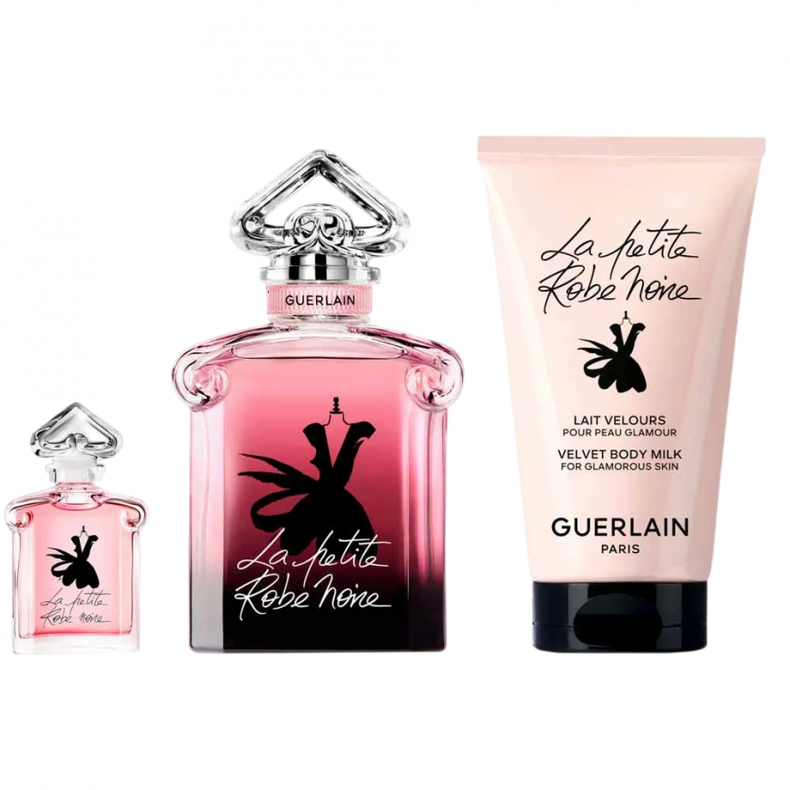 Set Guerlain: La Petite Robe Noire Intense, Eau De Parfum, For W