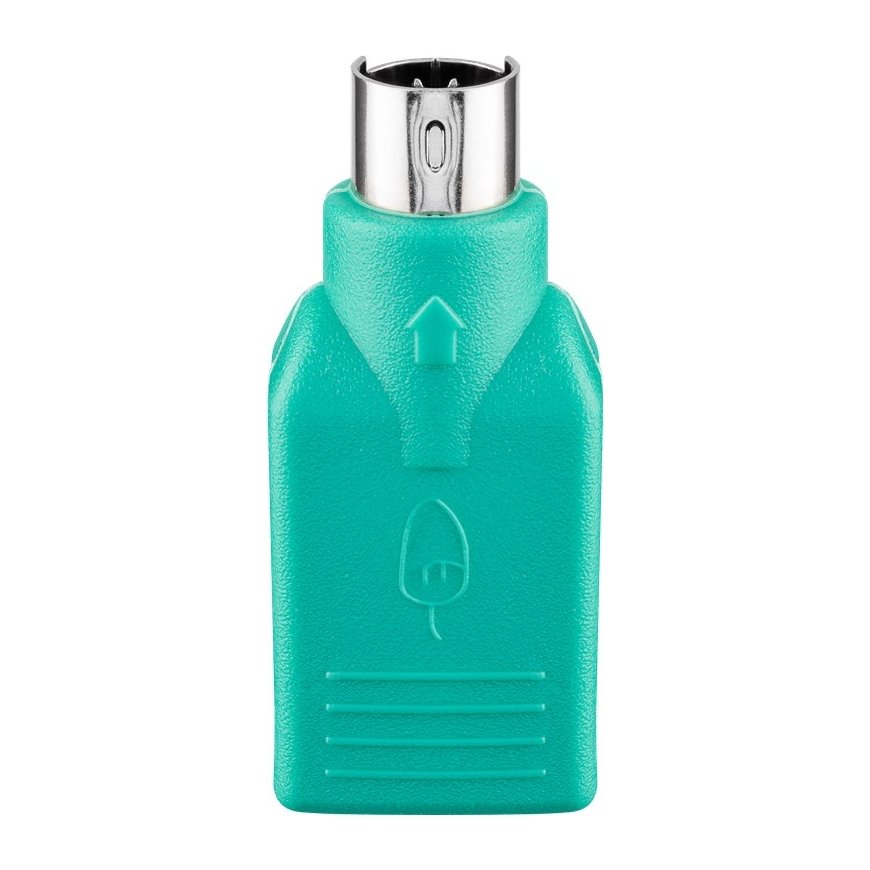 Goobay 68919 kaabli soomuutja USB Type-A PS/2 Roheline – 2