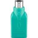 Goobay 68919 kaabli soomuutja USB Type-A PS/2 Roheline Goobay 68919 kaabli soomuutja USB Type-A PS/2 Roheline